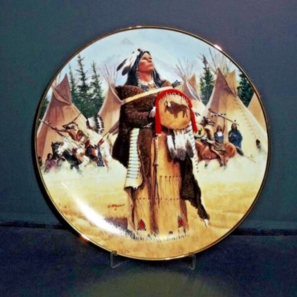 1989 - THE HAMILTON COLLECTION - PINE LEAF #0799A - DANIEL WRIGHT